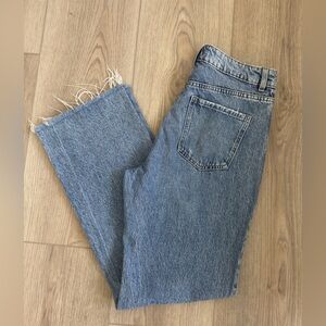 GARAGE Light Blue Straight Leg Jeans 👖